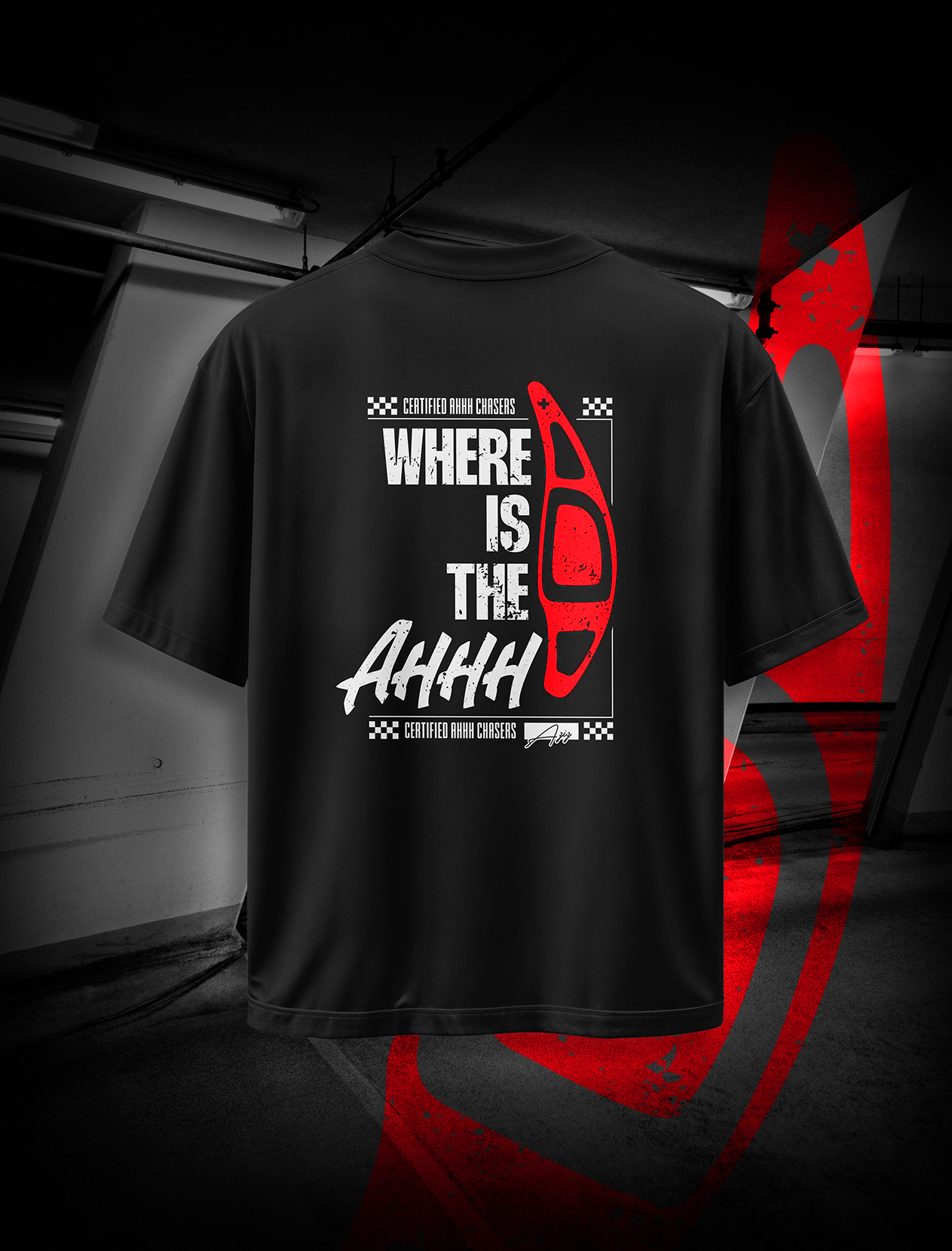 PADDLE SHIFTER - Where is the AHH T-Shirt